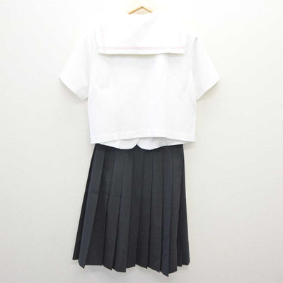 【中古】兵庫県 兵庫大学附属須磨ノ浦高等学校 女子制服 3点 (シャツ・スカート) sf060699