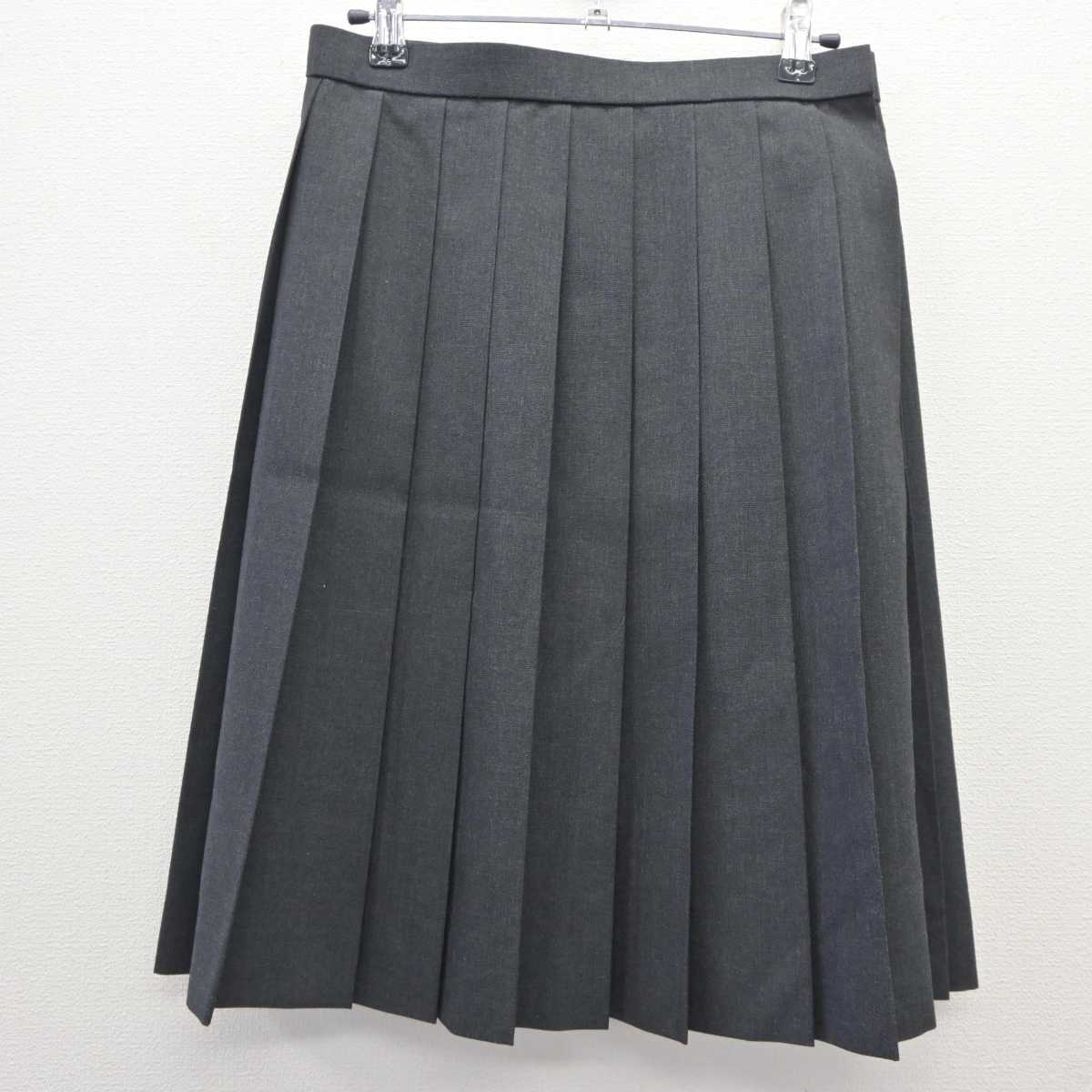 【中古】兵庫県 兵庫大学附属須磨ノ浦高等学校 女子制服 3点 (シャツ・スカート) sf060699