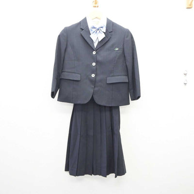 【中古】福岡県 柳川高等学校 女子制服 4点 (ブレザー・シャツ・スカート) sf060705