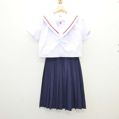 【中古】愛知県 岡崎市立北中学校 女子制服 2点 (セーラー服・スカート) sf060711