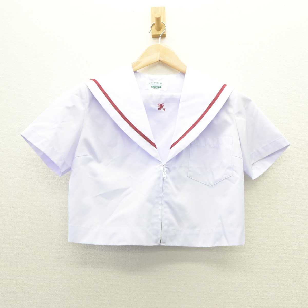 【中古】愛知県 岡崎市立北中学校 女子制服 2点 (セーラー服・スカート) sf060711