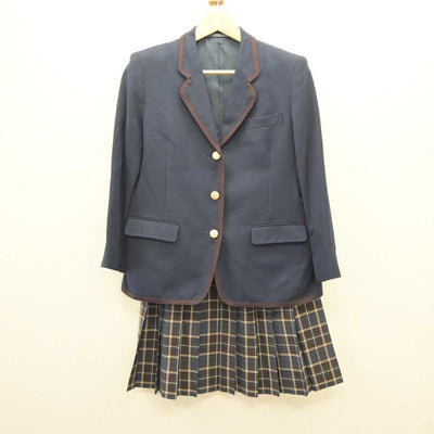 【中古】東京都 愛国高等学校 女子制服 2点 (ブレザー・スカート) sf060714