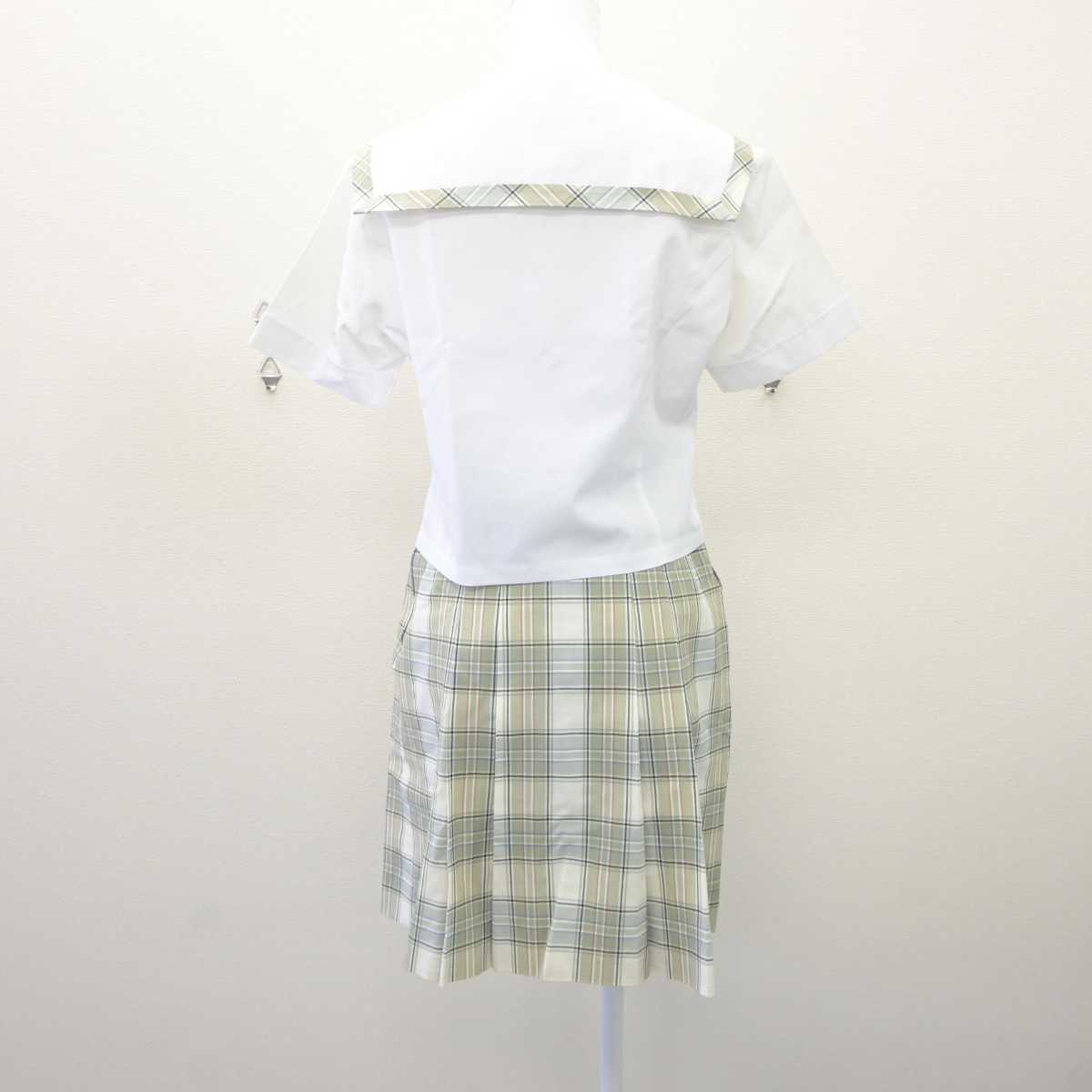 【中古】長野県 松商学園高等学校 女子制服 3点 (セーラー服・スカート) sf060716