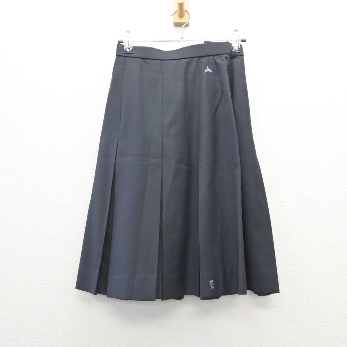 【中古】京都府 山城高等学校 女子制服 3点 (ブレザー・スカート) sf060737