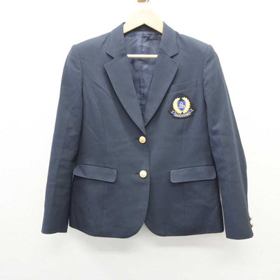 【中古】神奈川県 新栄高等学校 女子制服 3点 (ブレザー・スカート) sf060739