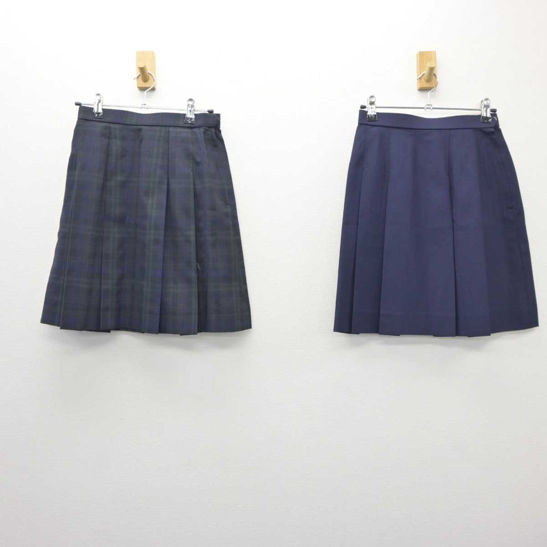 【中古】東京都 明治学院東村山高等学校 女子制服 2点 (スカート) sf060741