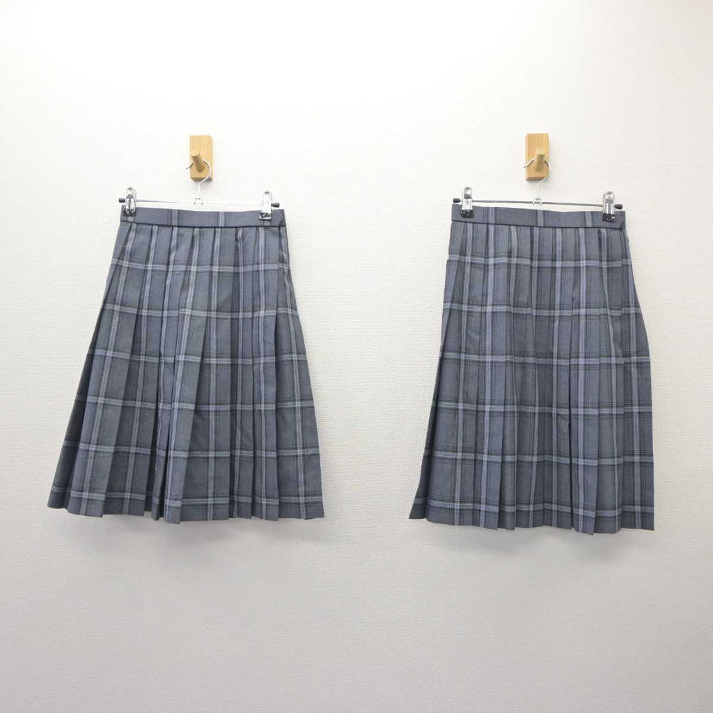 中古】茨城県 石岡第一高等学校 女子制服 2点 (スカート
