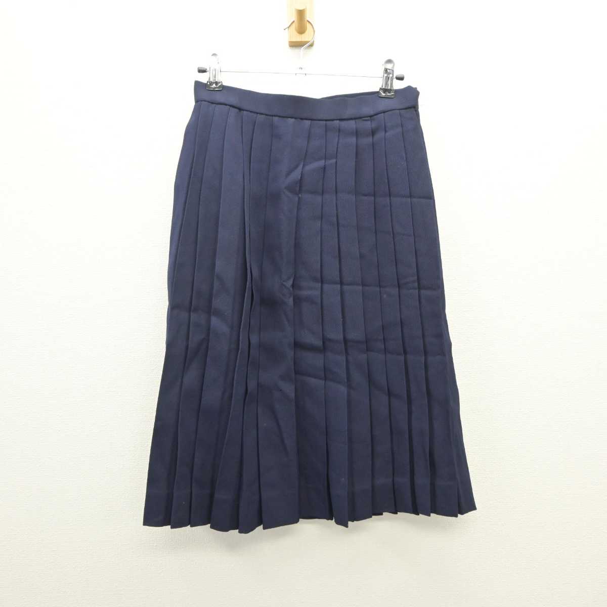 【中古】愛知県 金城学院高等学校 女子制服 3点 (セーラー服・スカート) sf060762