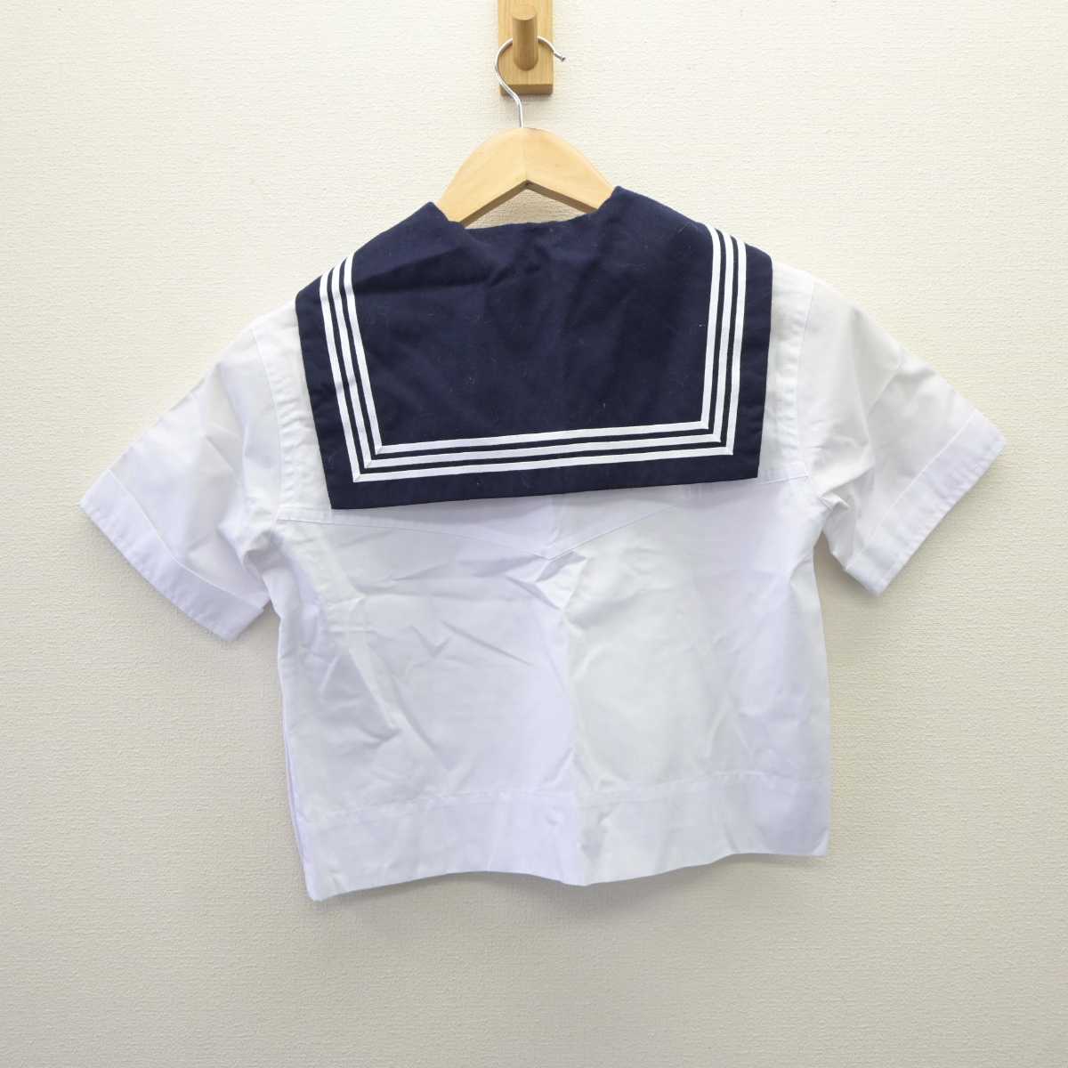 【中古】東京都 大妻中学高等学校 女子制服 3点 (セーラー服・スカート) sf060773