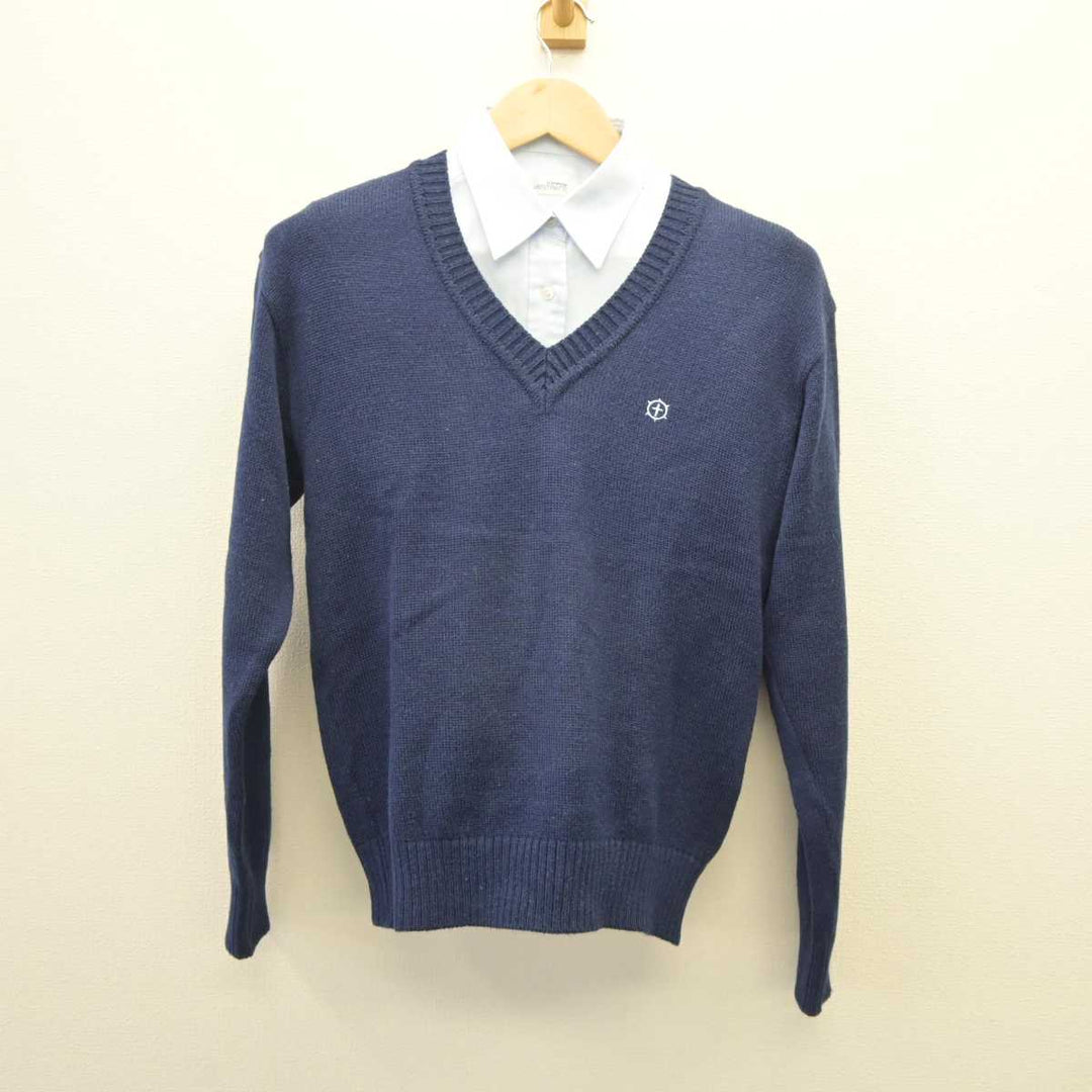 中古】滋賀県 光泉カトリック高等学校 女子制服 2点 (ニット