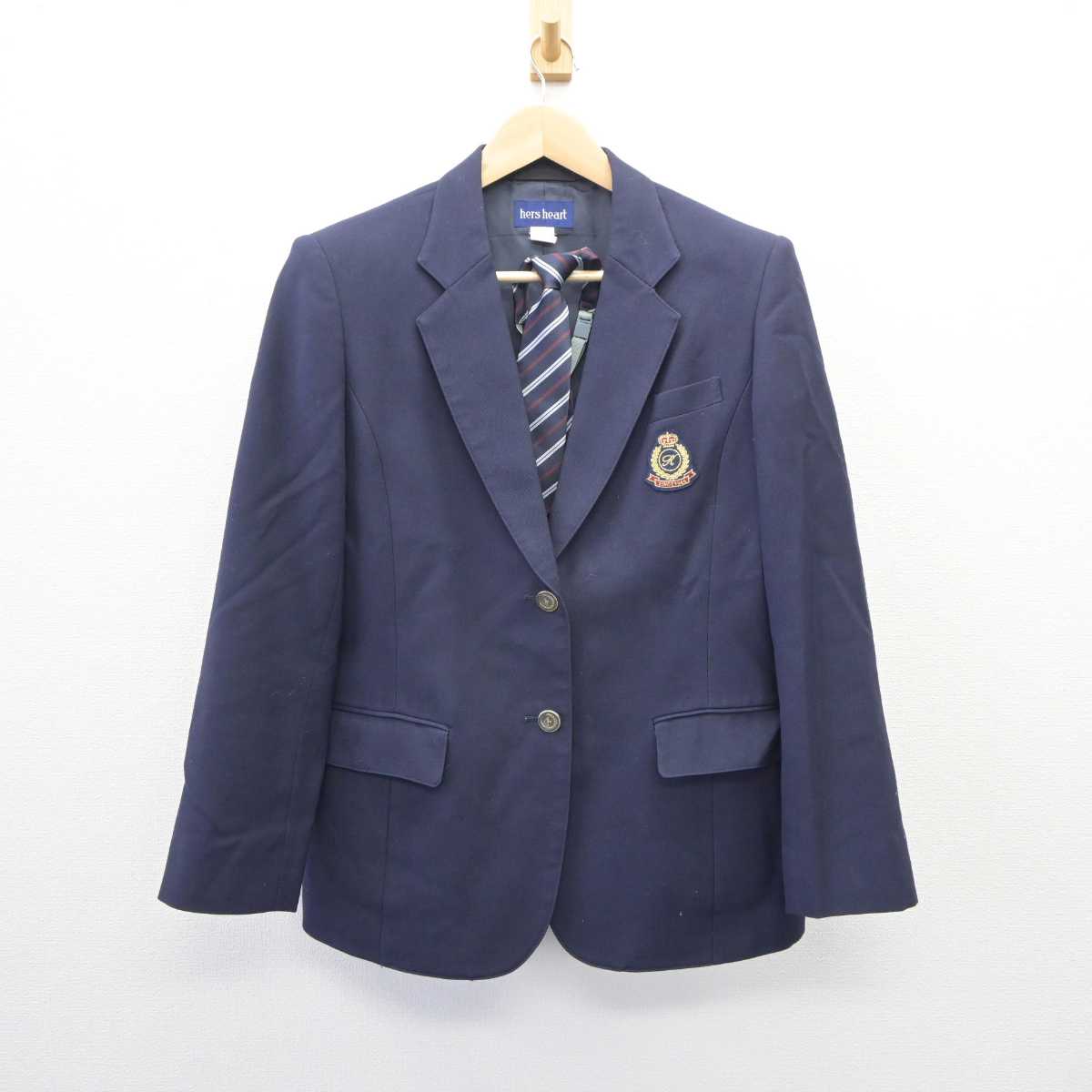 【中古】茨城県 霞ヶ浦高等学校 女子制服 3点 (ブレザー) sf060785