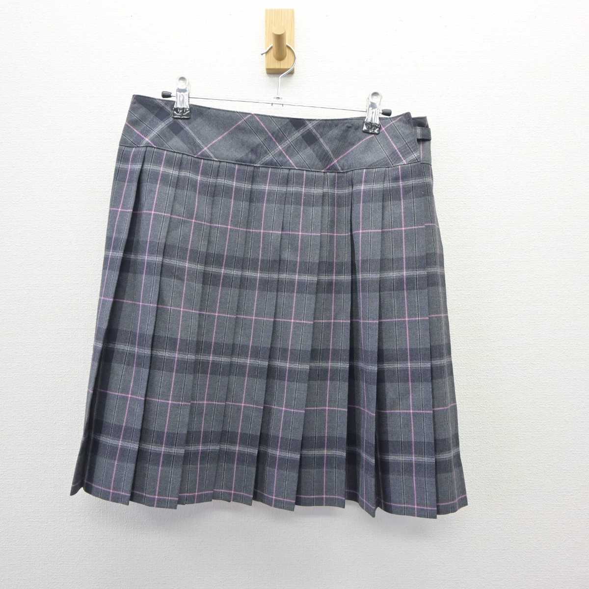 【中古】東京都 大森高等学校 女子制服 5点 (ブレザー・シャツ・スカート) sf060797