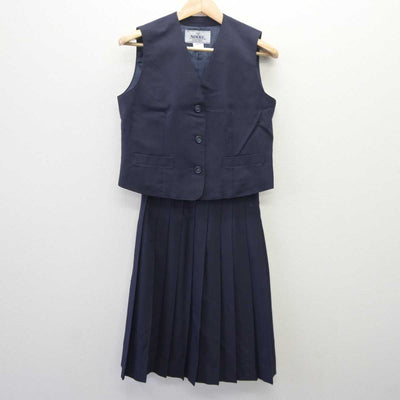 【中古】埼玉県 朝霞高等学校 女子制服 3点 (ブレザー・ベスト・スカート) sf060805