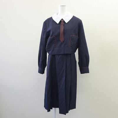 【中古】奈良県 帝塚山高等学校 女子制服 3点 (ブレザー・スカート) sf060809