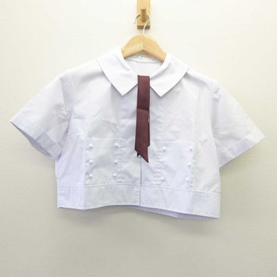 【中古】奈良県 帝塚山高等学校 女子制服 2点 (シャツ) sf060810