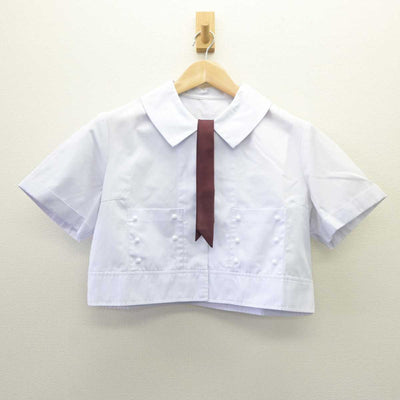 【中古】奈良県 帝塚山高等学校 女子制服 2点 (シャツ) sf060811