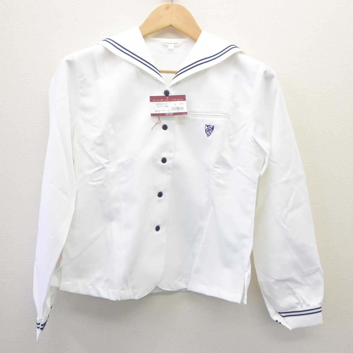 【中古】愛媛県 聖カタリナ学園高等学校 女子制服 2点 (セーラー服・セーラー服) sf060817