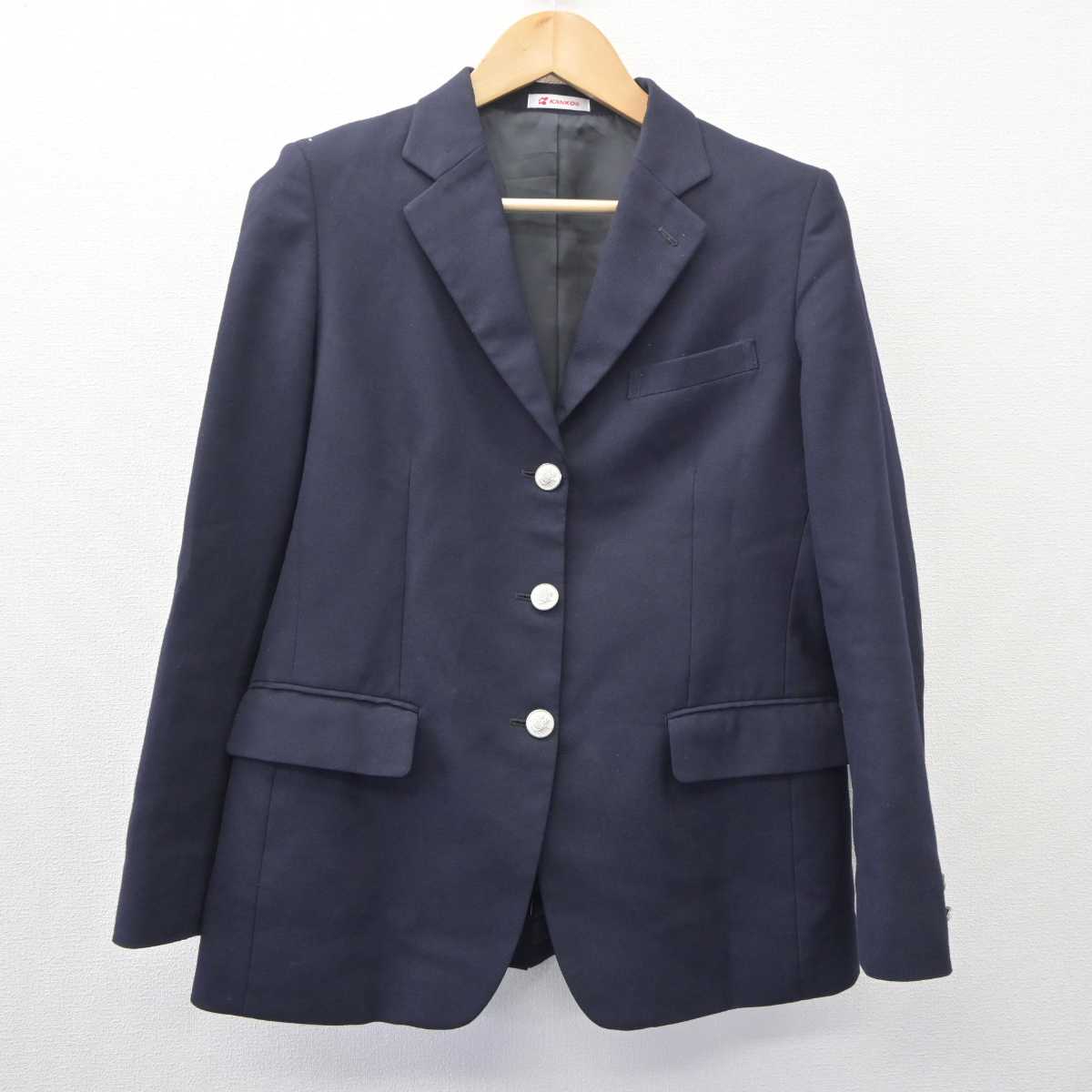 【中古】 クラーク記念国際高等学校 女子制服 3点 (ブレザー・スカート) sf060836