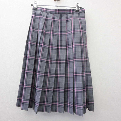 【中古】 クラーク記念国際高等学校 女子制服 3点 (ブレザー・スカート) sf060836