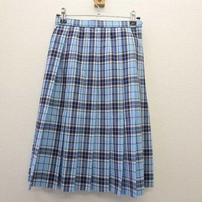 【中古】 クラーク記念国際高等学校 女子制服 3点 (シャツ・スカート) sf060837