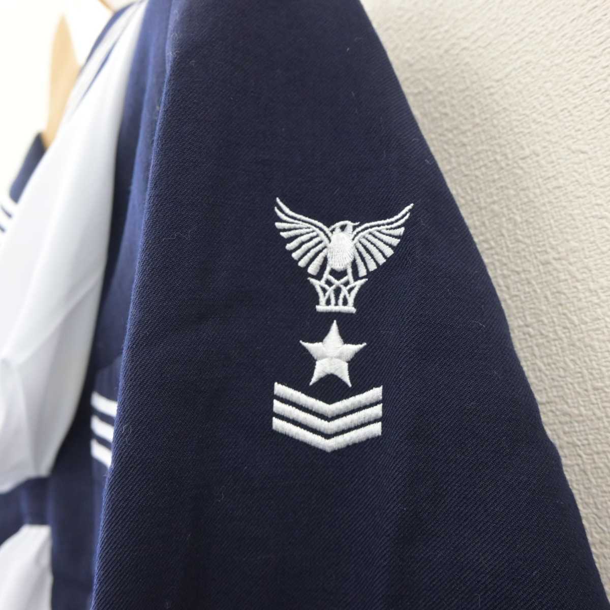 【中古】兵庫県 芦屋学園高等学校 女子制服 4点 (セーラー服・スカート・スカート) sf060841