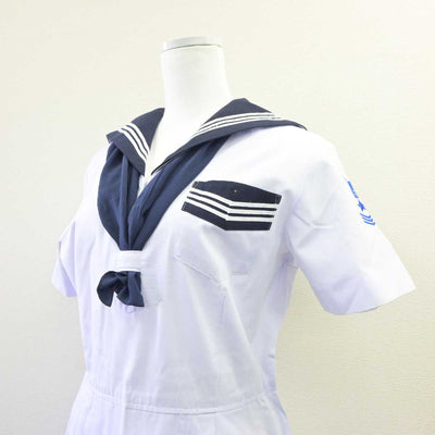 【中古】兵庫県 芦屋学園高等学校 女子制服 2点 (セーラー服) sf060842