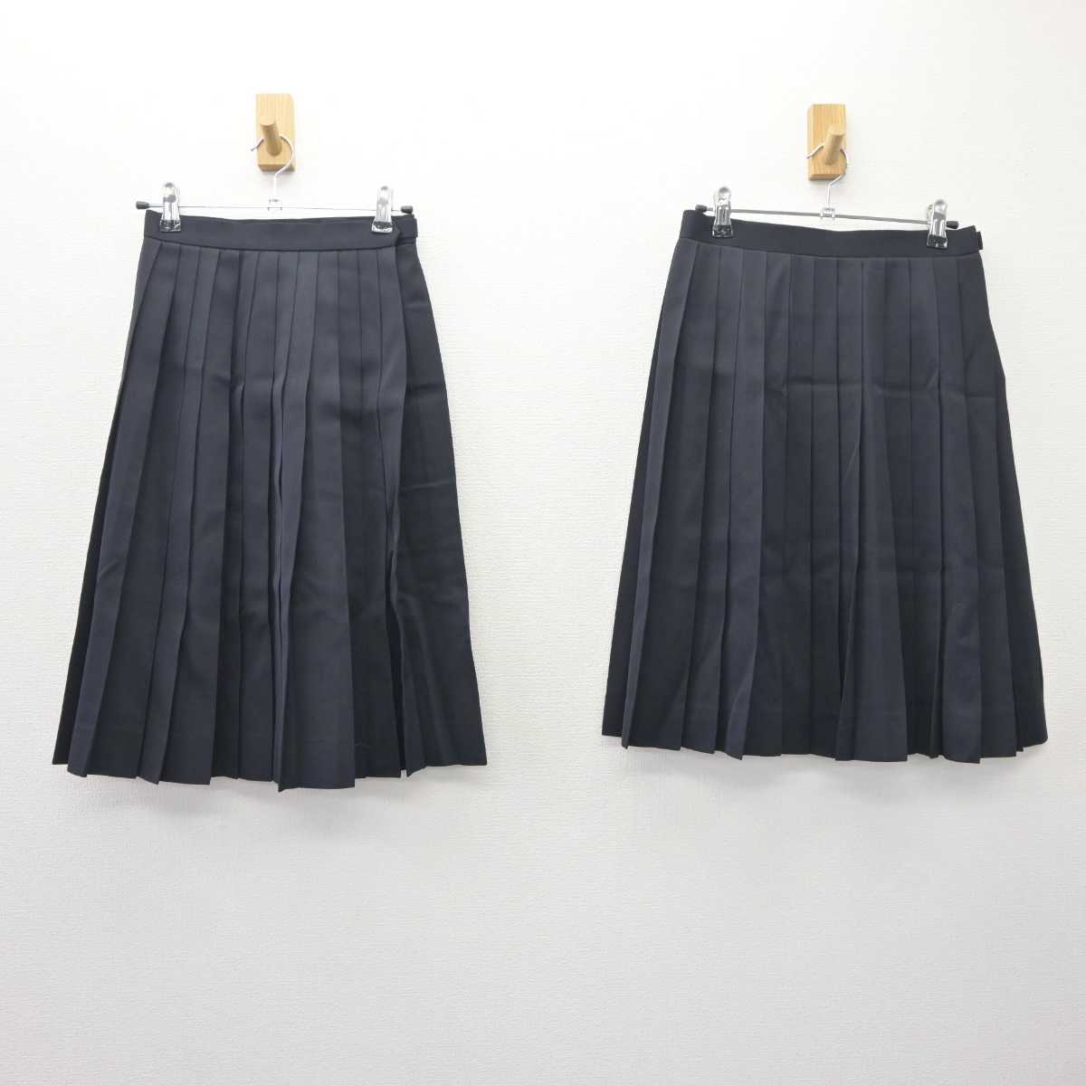 【中古】三重県 伊勢市立二見中学校 女子制服 2点 (スカート・スカート) sf060847