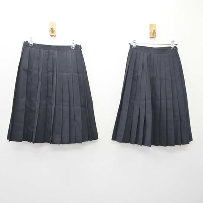 【中古】三重県 伊勢市立二見中学校 女子制服 2点 (スカート・スカート) sf060848