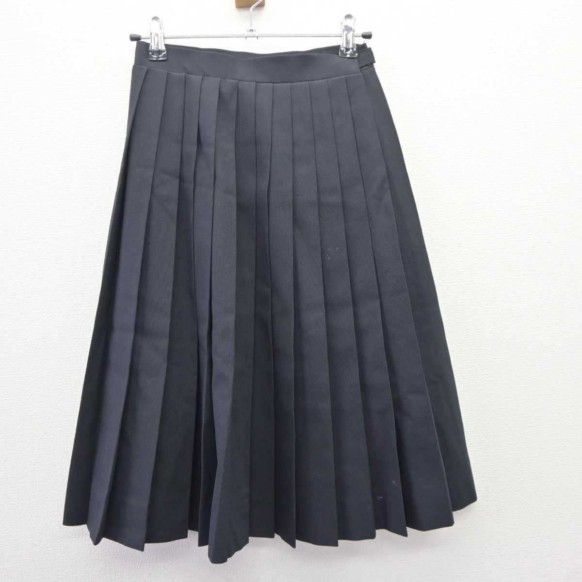 【中古】三重県 伊勢市立二見中学校 女子制服 2点 (スカート・スカート) sf060848