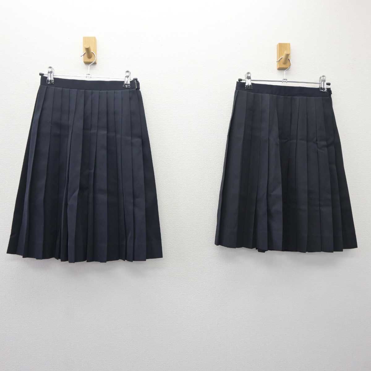 【中古】三重県 伊勢市立二見中学校 女子制服 2点 (スカート・スカート) sf060849