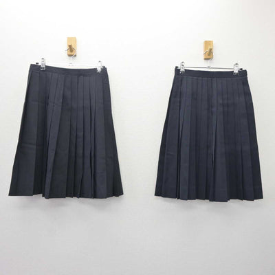 【中古】三重県 伊勢市立二見中学校 女子制服 2点 (スカート・スカート) sf060850