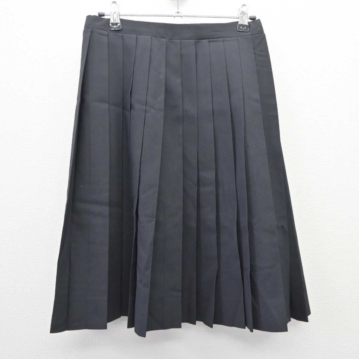 【中古】三重県 伊勢市立二見中学校 女子制服 2点 (スカート・スカート) sf060850