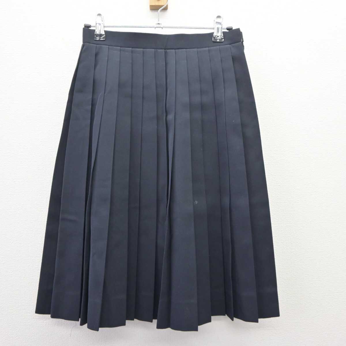 【中古】三重県 伊勢市立二見中学校 女子制服 2点 (スカート・スカート) sf060850