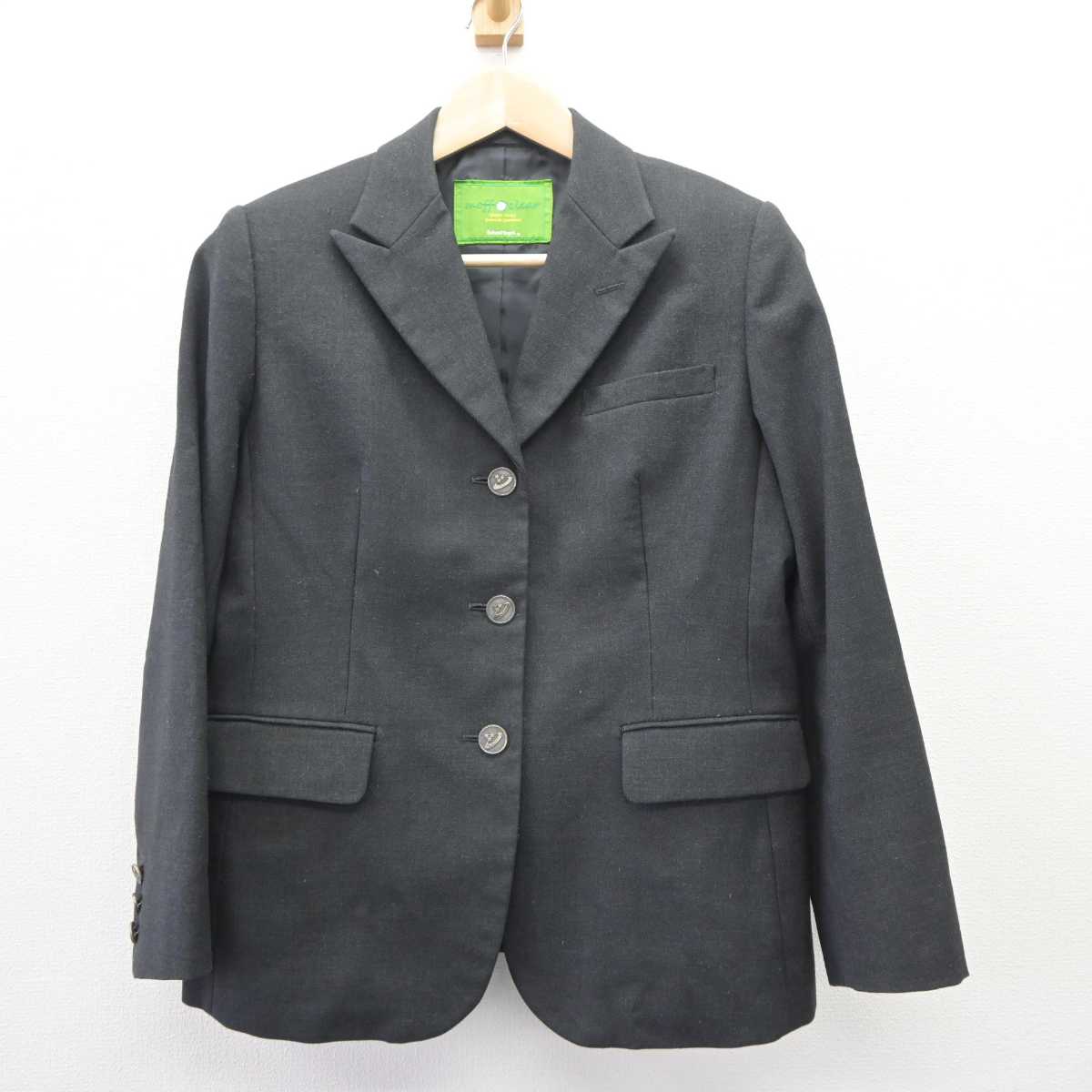 【中古】広島県 銀河学院中学校高等学校 女子制服 2点 (ブレザー・スカート) sf060852