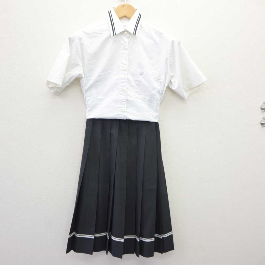 【中古】広島県 銀河学院中学校高等学校 女子制服 3点 (シャツ・スカート) sf060853 | 中古制服通販パレイド