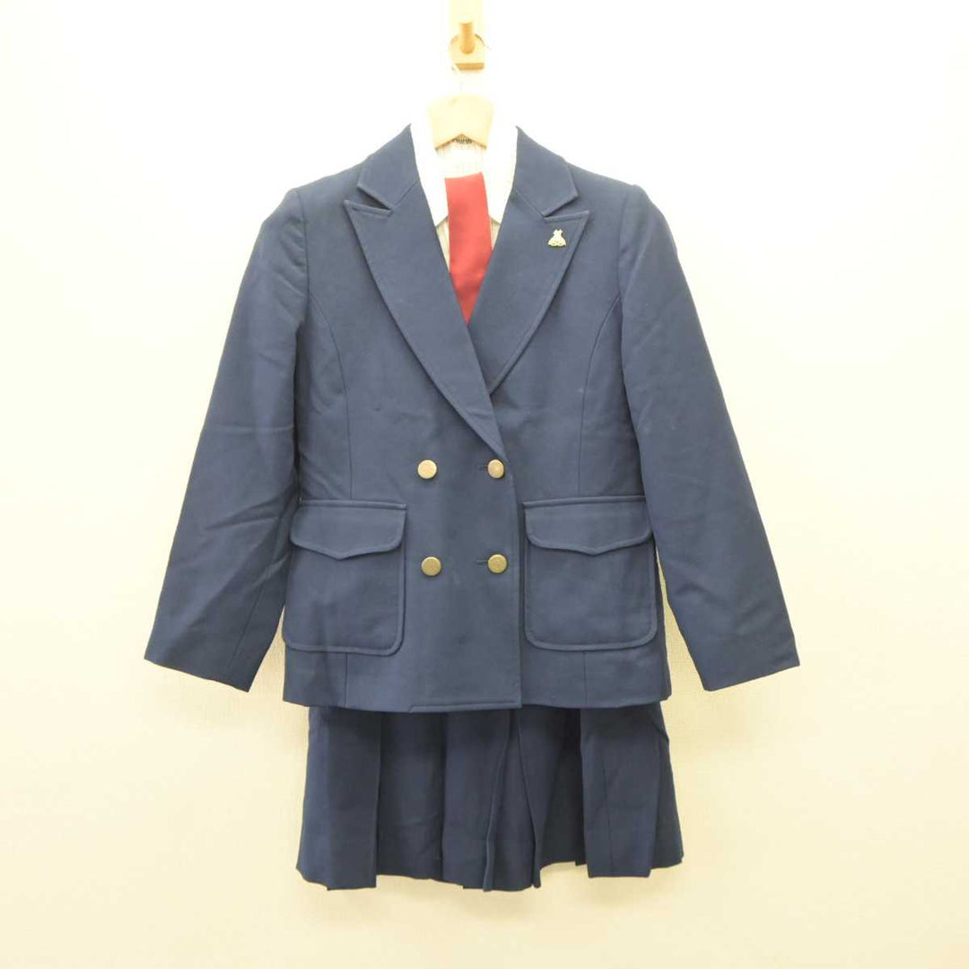 【中古】熊本県 熊本学園大学付属高等学校 女子制服 5点 (ブレザー・シャツ・スカート) sf060867 | 中古制服通販パレイド