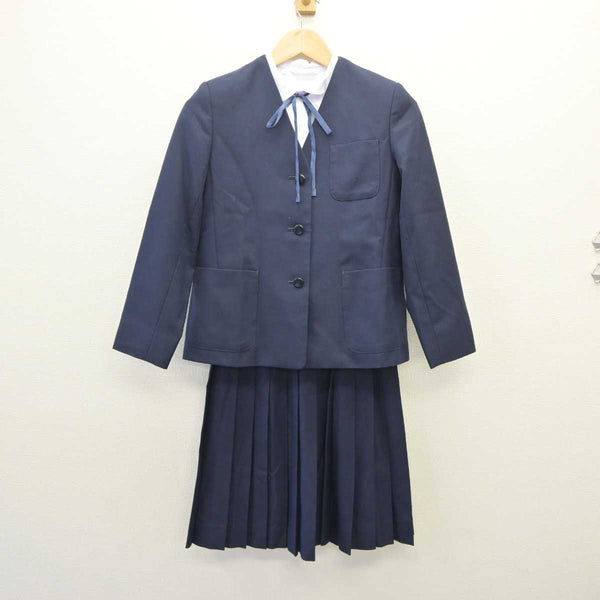 【中古】千葉県 習志野市立第二中学校 女子制服 4点 (ブレザー・シャツ・スカート) sf060874 | 中古制服通販パレイド