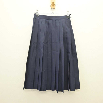 【中古】千葉県 習志野市立第二中学校 女子制服 4点 (ブレザー・シャツ・スカート) sf060874