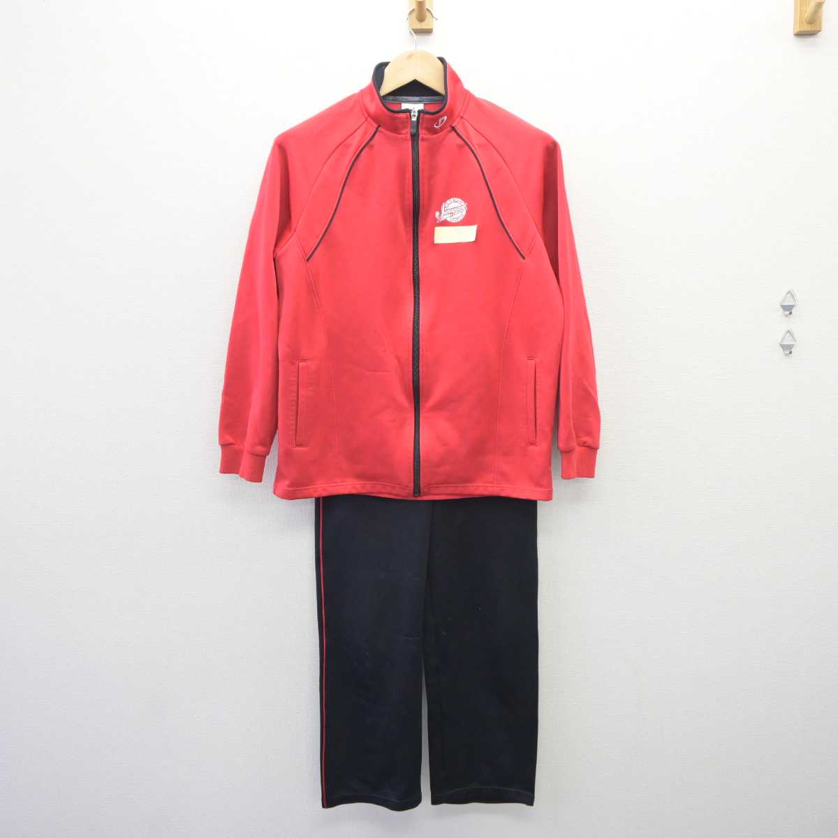 【中古】北海道 砂川中学校 女子制服 2点 (ジャージ 上・ジャージ 下) sf060876