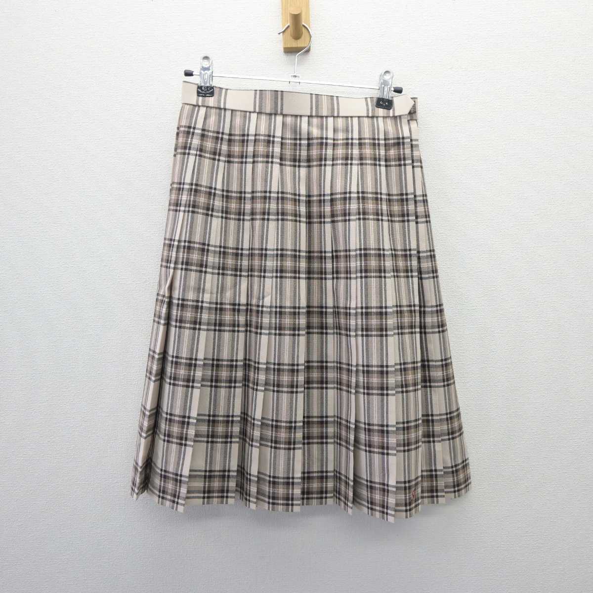 【中古】茨城県 伊奈高等学校 女子制服 3点 (シャツ・スカート) sf060886