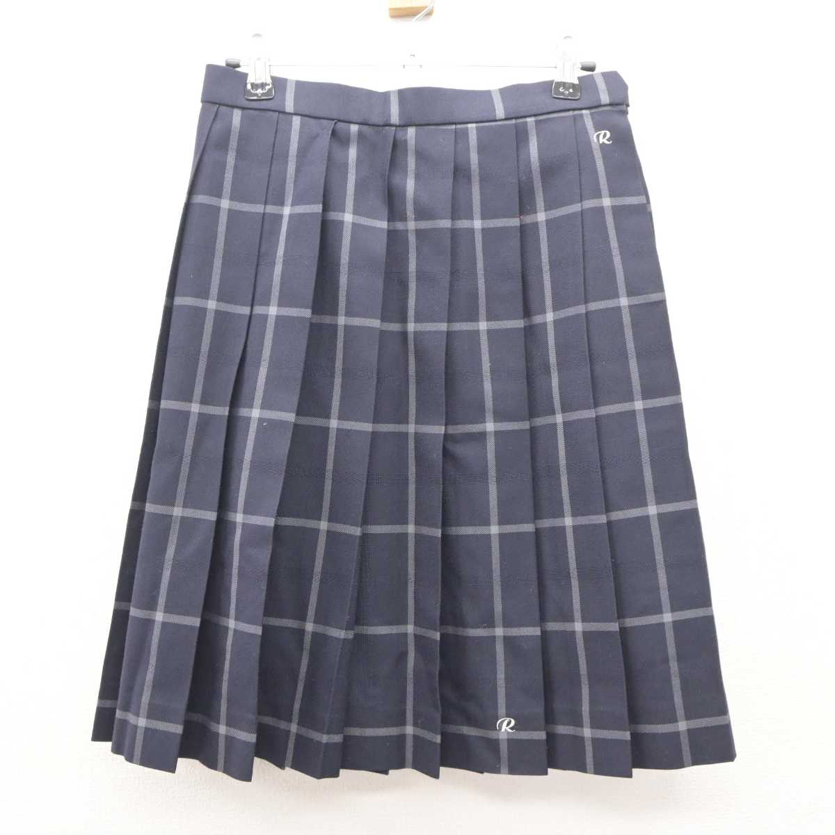 【中古】京都府 洛東高等学校 女子制服 4点 (ブレザー・ニット・スカート) sf060896