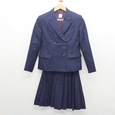 【中古】大阪府 東住吉高等学校 女子制服 2点 (ブレザー・スカート) sf060909