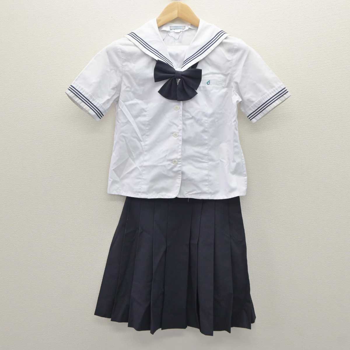 【中古】東京都 大田桜台高等学校 女子制服 3点 (セーラー服・スカート) sf060917