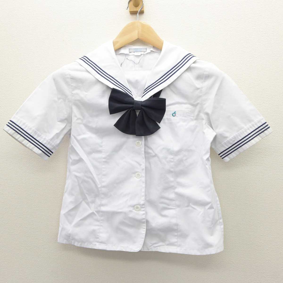 【中古】東京都 大田桜台高等学校 女子制服 3点 (セーラー服・スカート) sf060917