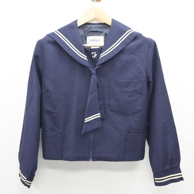 【中古】 学校名不明 女子制服 3点 (セーラー服・スカート) sf060918