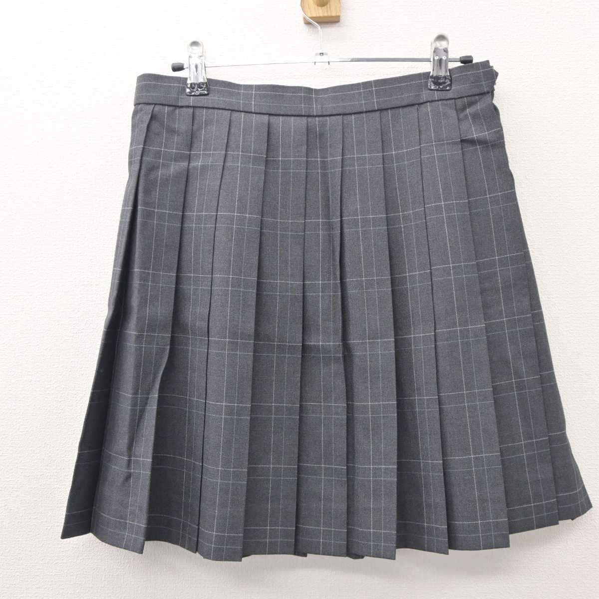 【中古】東京都 東大和高等学校 女子制服 4点 (ブレザー・スカート) sf060934