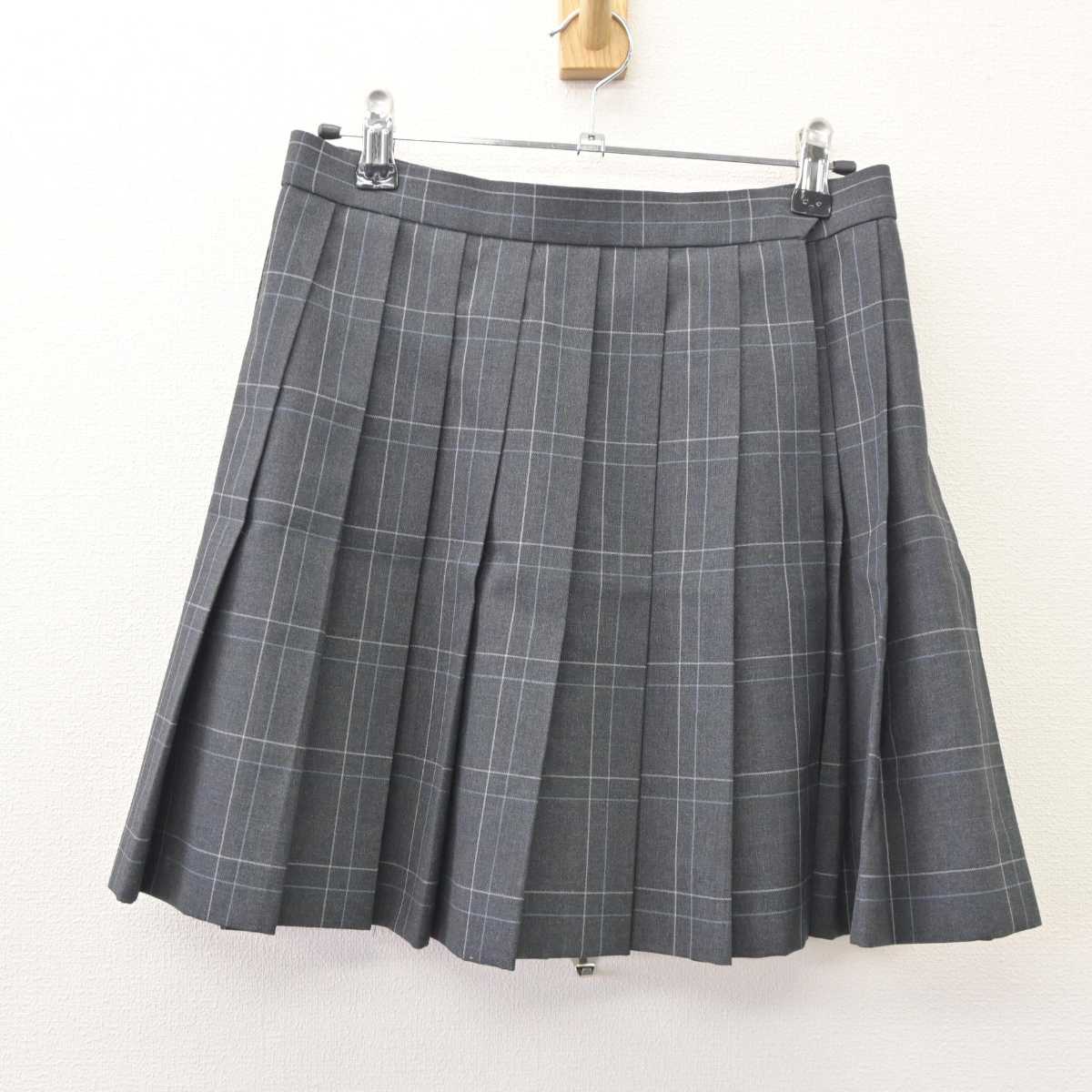 【中古】東京都 東大和高等学校 女子制服 2点 (スカート) sf060935