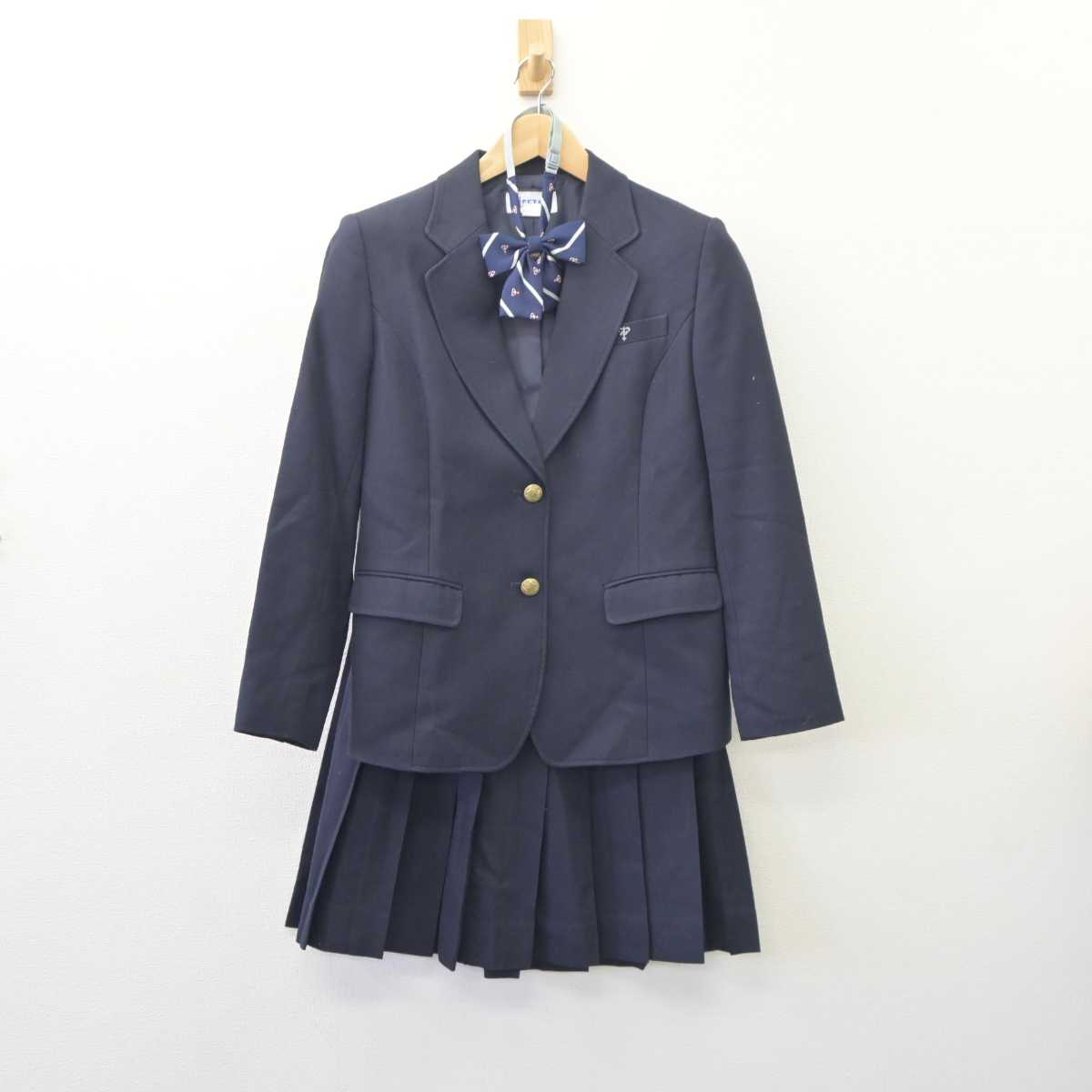 【中古】東京都 日本大学鶴ヶ丘高等学校 女子制服 3点 (ブレザー・スカート) sf060939