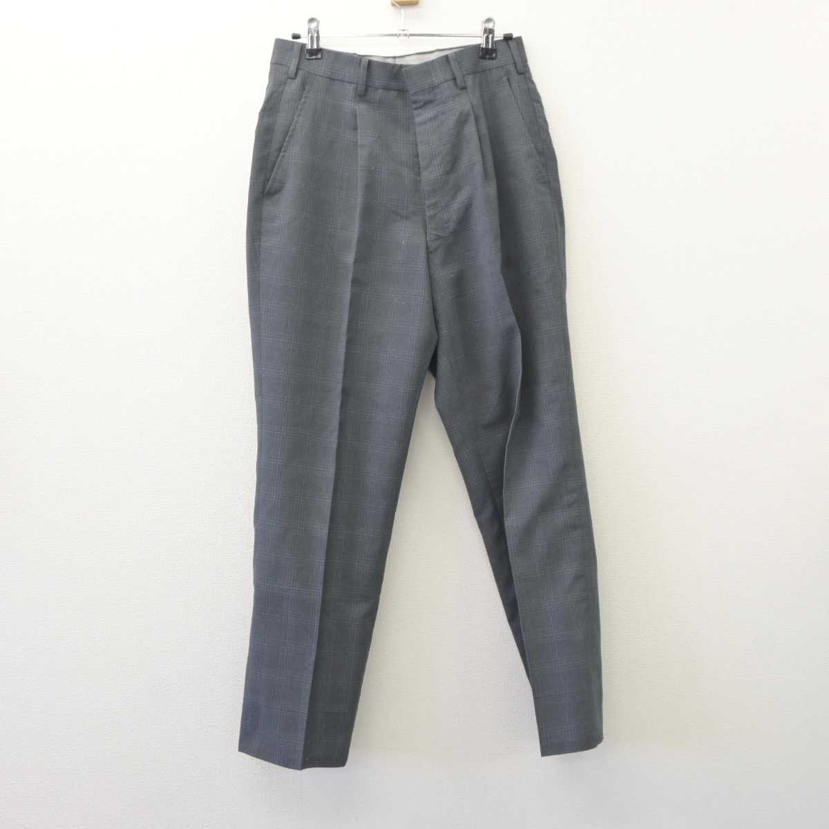 【中古】東京都 調布市立第三中学校 男子制服 2点 (ズボン) sf060943