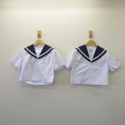 【中古】愛知県 春木中学校 女子制服 3点 (セーラー服・スカート) sf060955